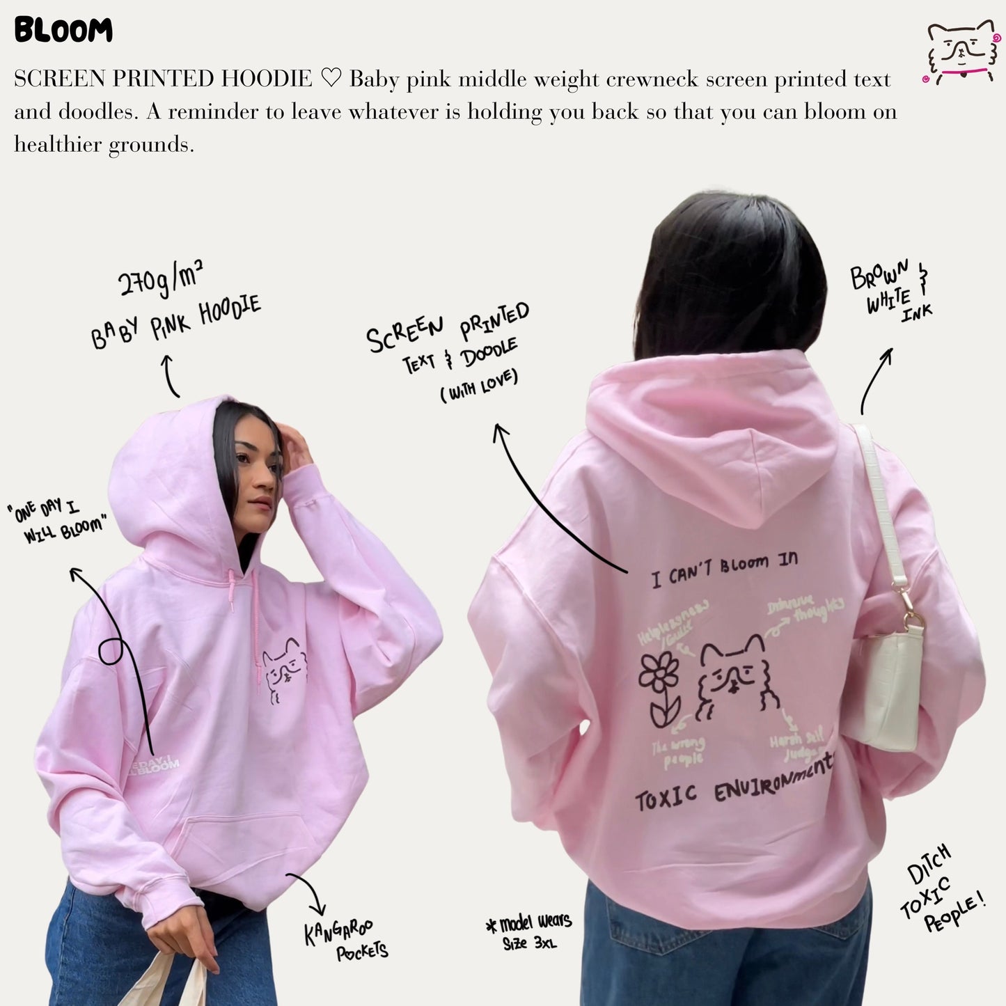 One Day I Will Bloom Hoodie